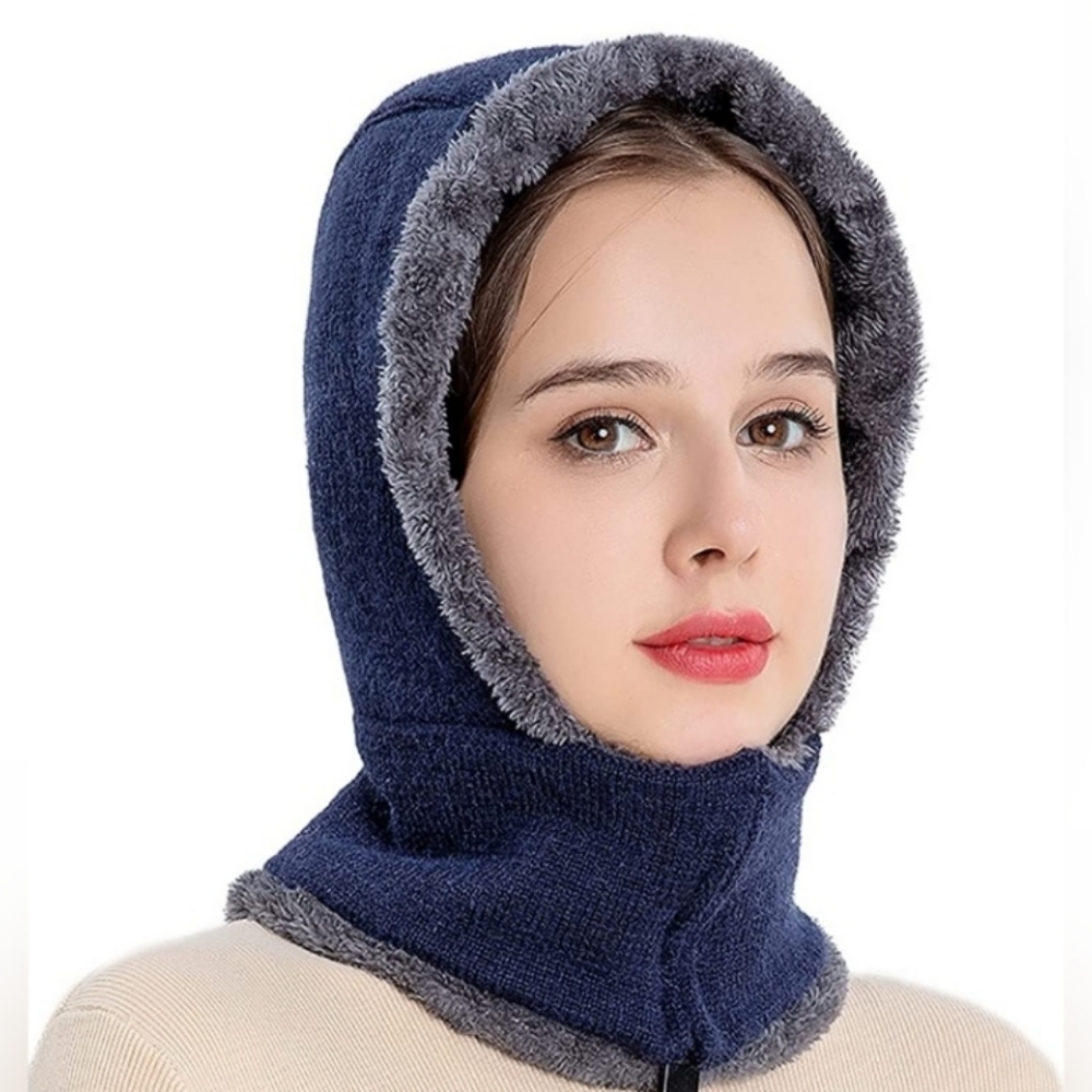 Balaclava Beanie Fleece Hood - Picture 2 of 3